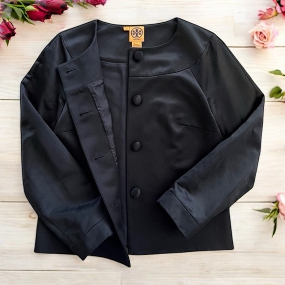 Tory Burch vintage silk jacket. Gorgeous!! - Picture 4 of 10